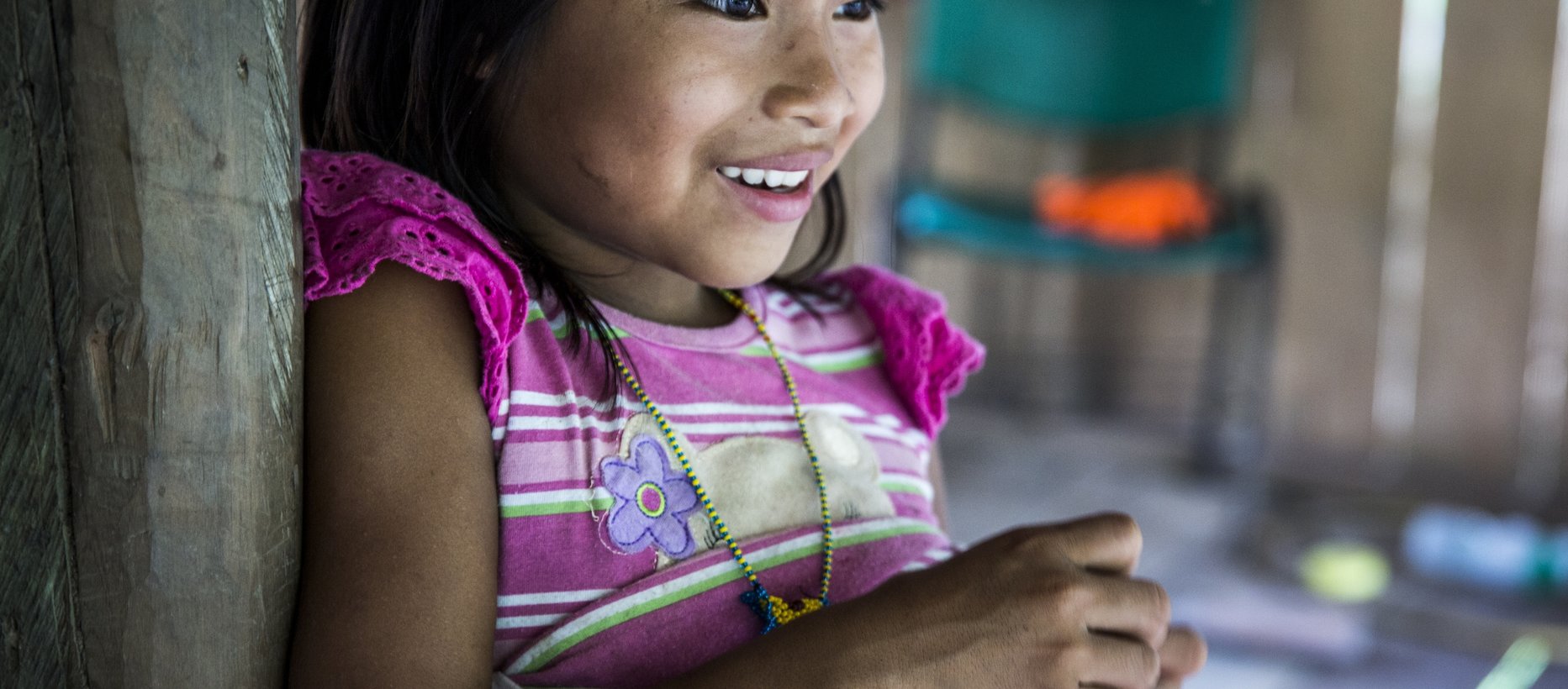 Lapsi Kolumbiassa kuva: Meri Koutaniemi