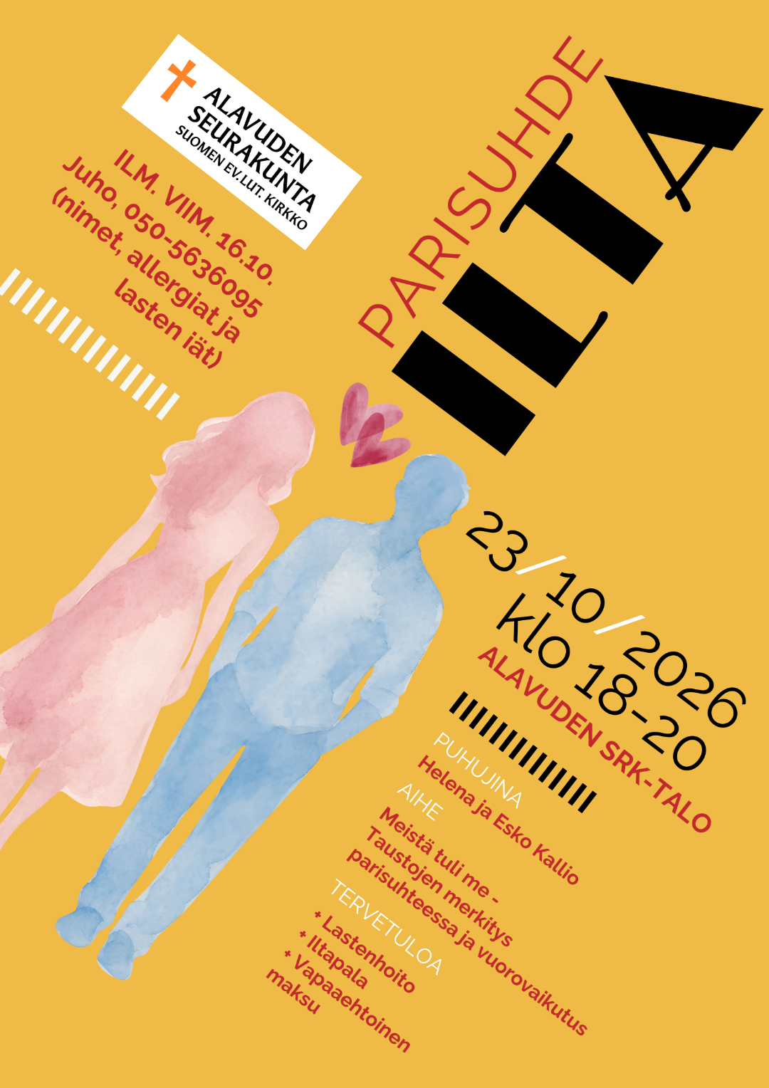Parisuhdeilta 23.10.